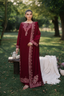 Scarlet 3 Piece Embroidered Premium Karandi