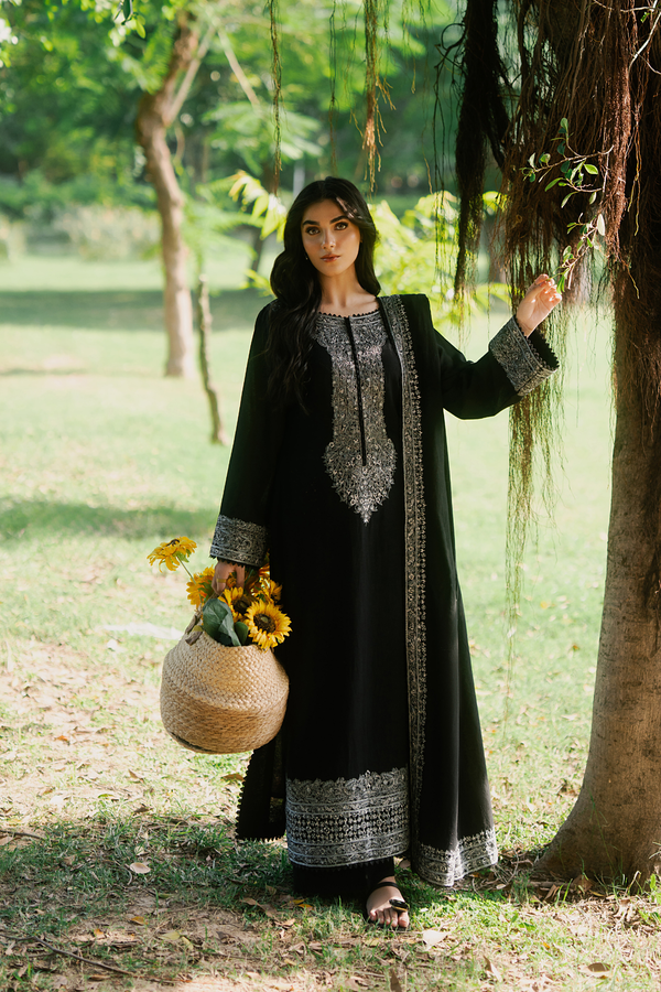 Soraya 3 Piece Embroidered Premium Karandi