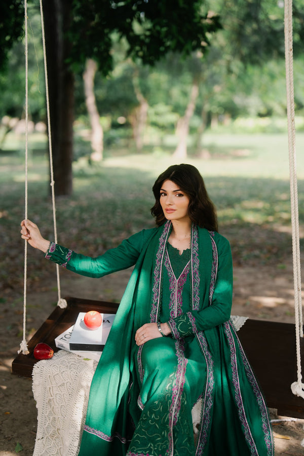 Eden 3 Piece Embroidered Premium Karandi