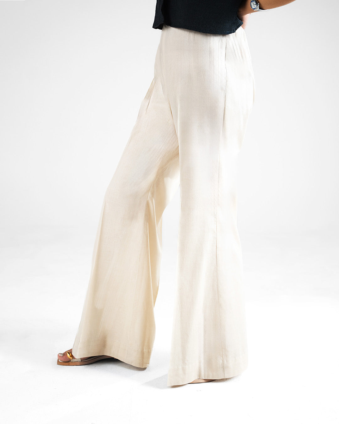 Beige Bell Bottoms Secondary image