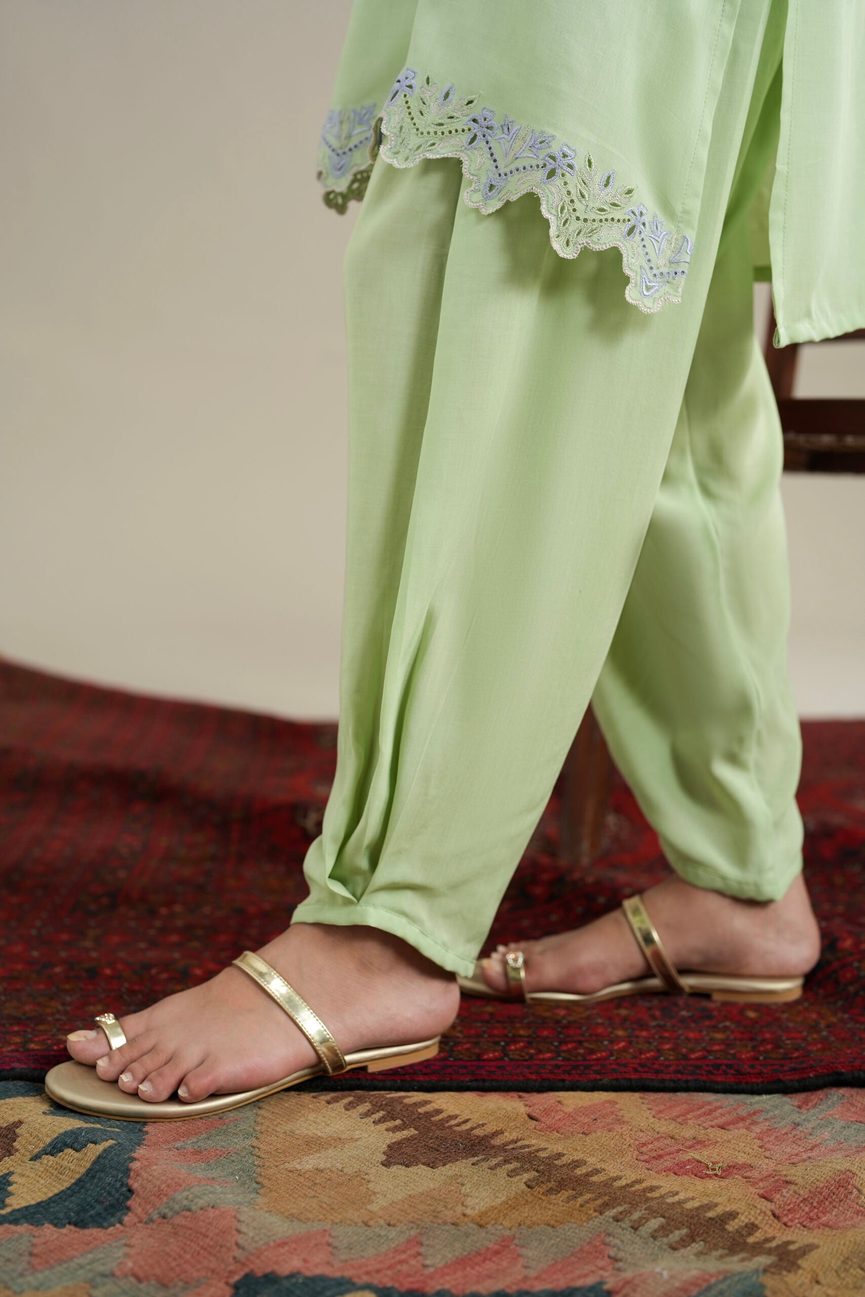 Matcha – Tulip Shalwar Secondary image