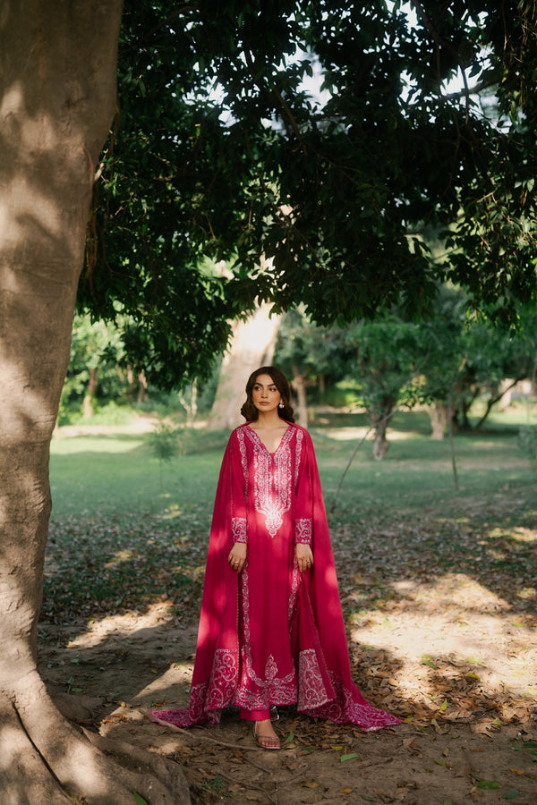 Lyra 3 Piece Embroidered Premium Karandi