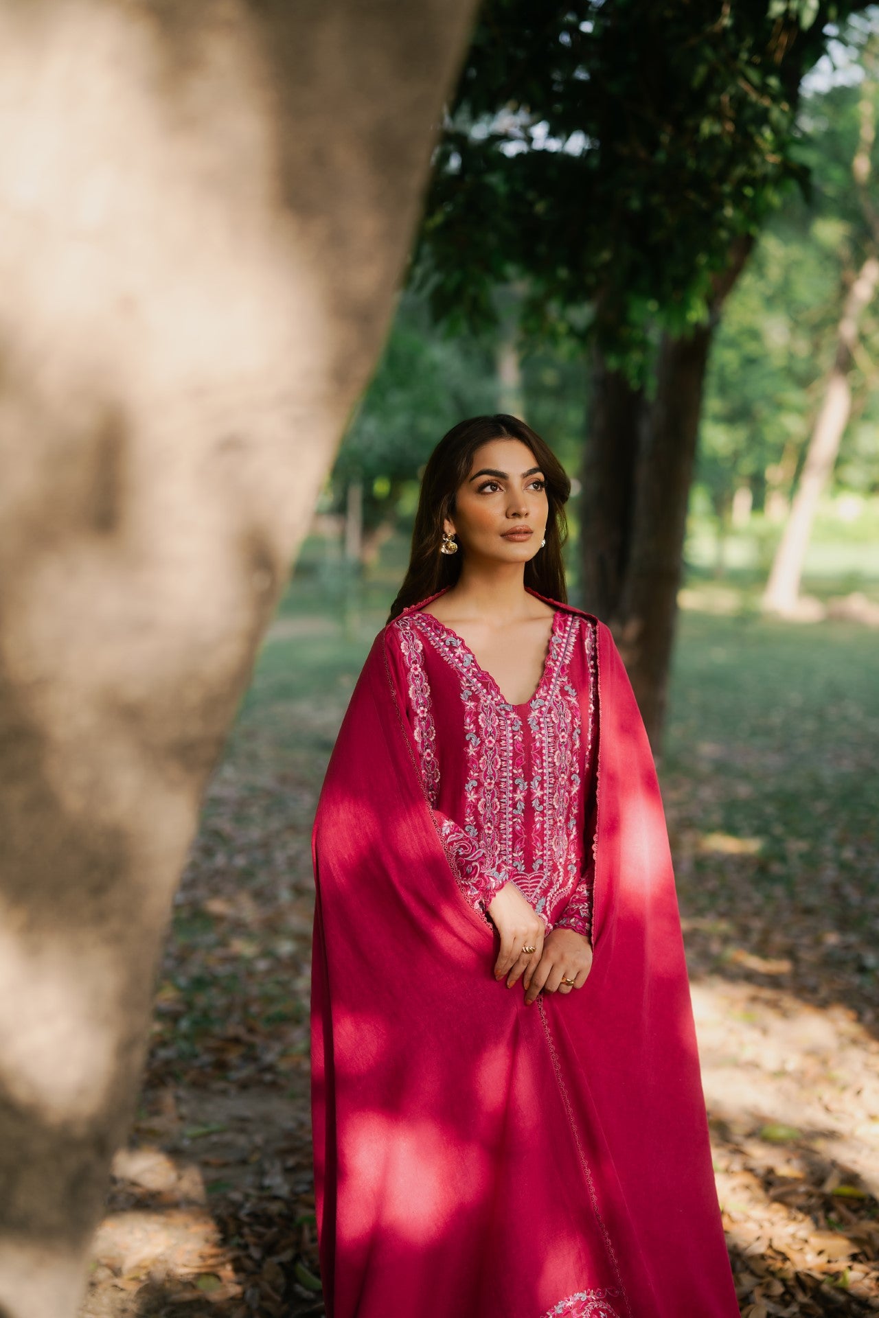 Lyra 3 Piece Embroidered Premium Karandi
