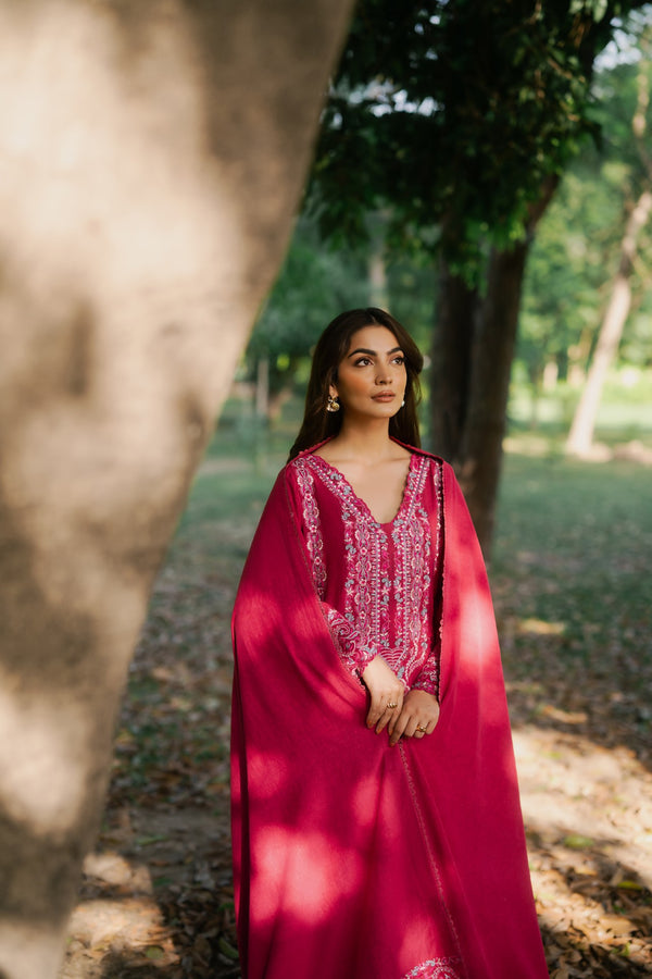 Lyra 3 Piece Embroidered Premium Karandi