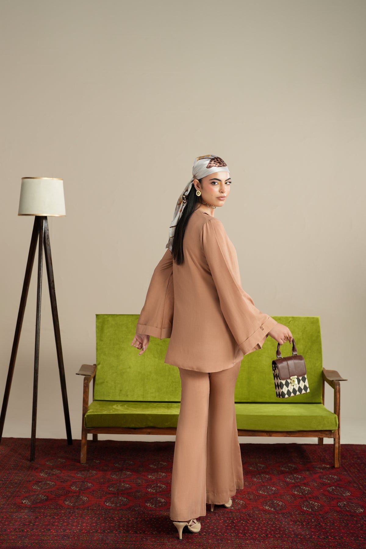 Latte – Wrap Style Shirt